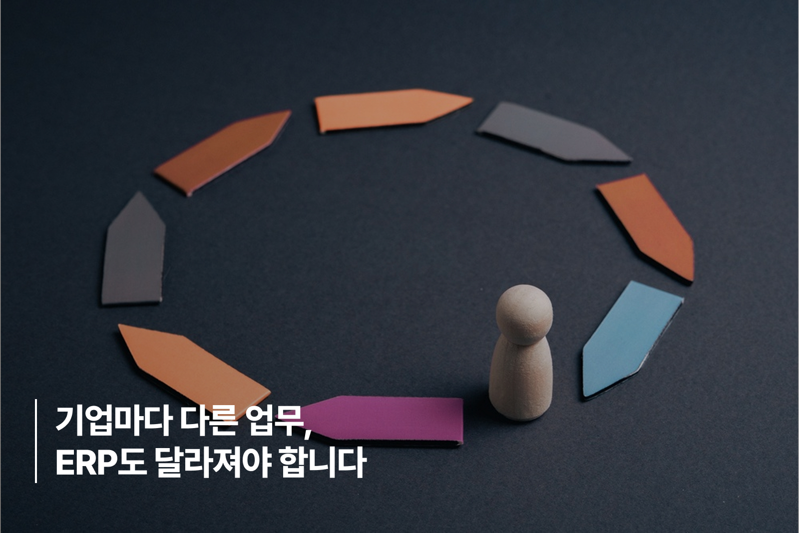 기업마다 다른 업무, ERP도 달라져야 합니다